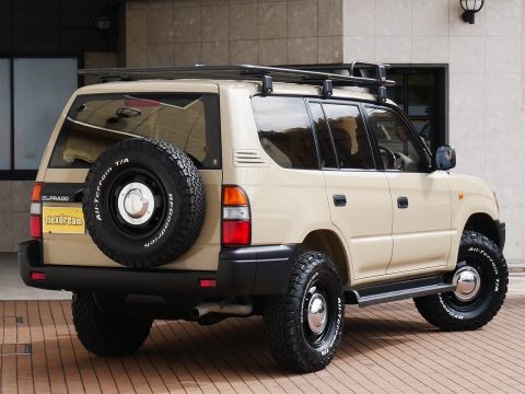 トヨタ　ランドクルーザー　プラド　９５プラド　クラシック　レトロ　ワンオーナー　低走行　サンルーフ　ARB　ルーフラック　カスタム　フレックスドリーム　 (4)